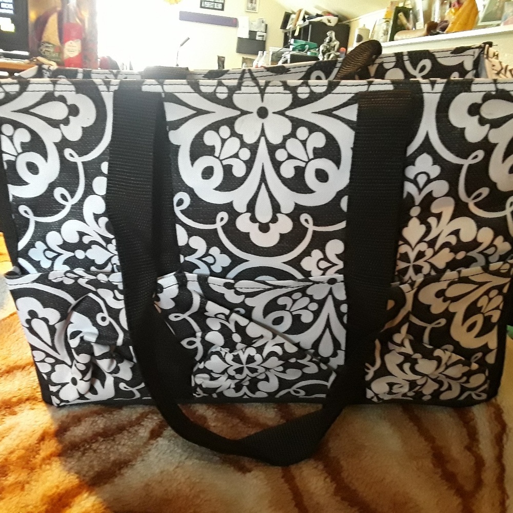 Thirty-One  Zip top utility tote
